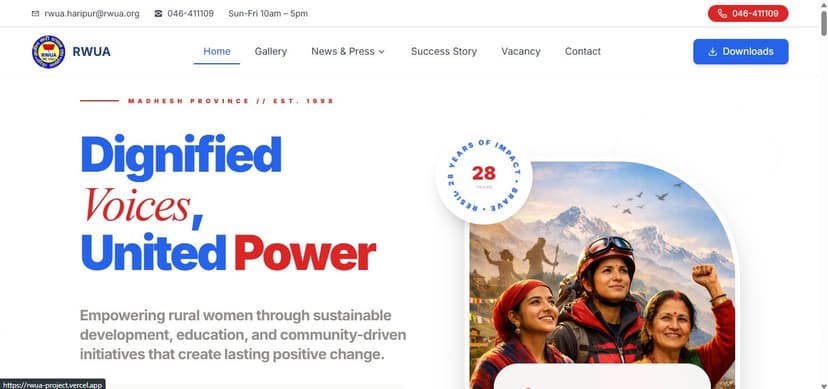 RWUA – Headless CMS Web Application