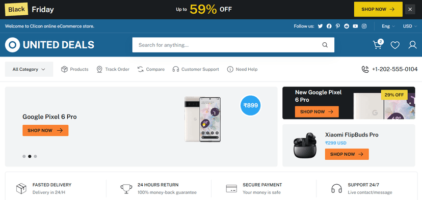 United Deals – E-commerce Platform